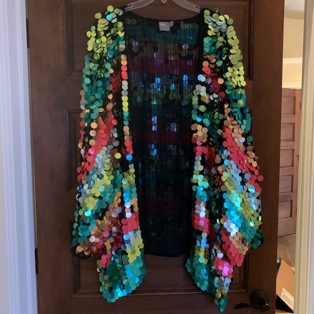 Sparkly shrug